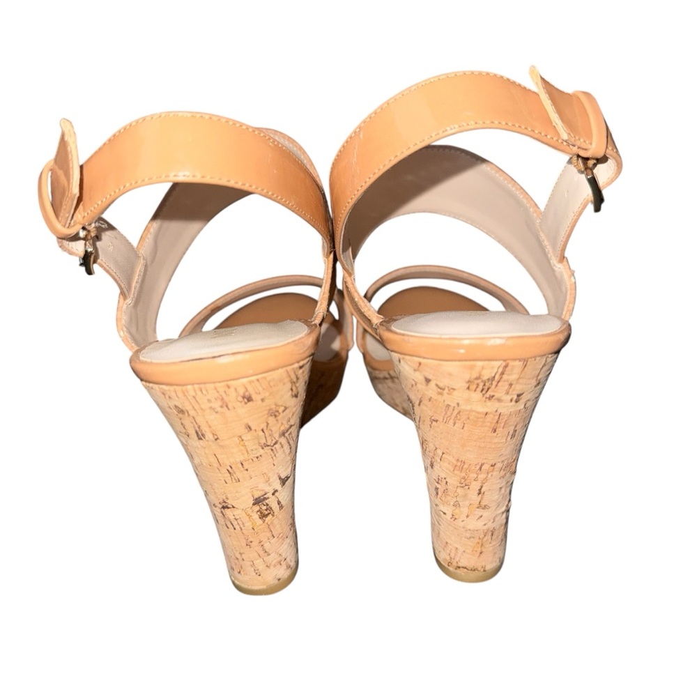 Nine West Beige Women's Wedges - Picture 4 of 8